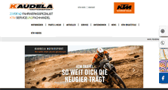 Desktop Screenshot of kaudela.at