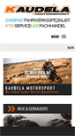 Mobile Screenshot of kaudela.at