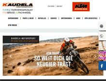 Tablet Screenshot of kaudela.at